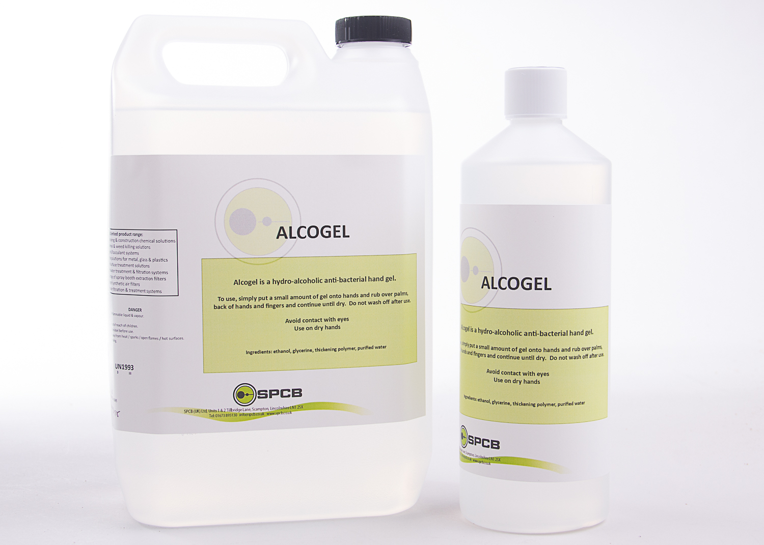 Alcogel - Alcohol Based Hand Sanitiser Gel